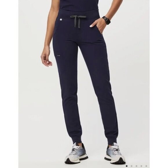 Figs Pants - Figs Women's Sz XXL Navy Blue Zamora Technical Collection Scrub Pants Joggers